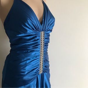 Blue Party Dress by Jessica McClintock